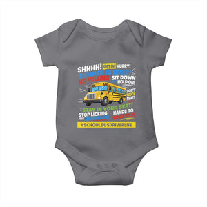 Funny School Bus Driver Life Baby Onesie Back to School Teacher Kids