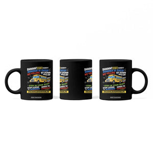 Funny School Bus Driver Life Coffee Mug Back to School Teacher Kids