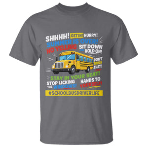 Funny School Bus Driver Life T Shirt Back to School Teacher Kids
