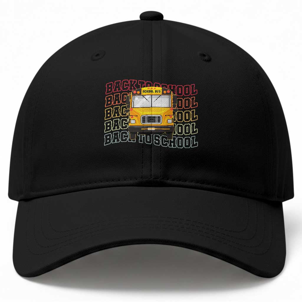 School Bus Driver Life Back to School Teacher Kids Baseball Cap