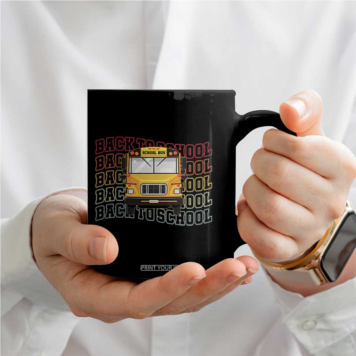 School Bus Driver Life Back to School Teacher Kids Coffee Mug