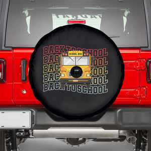 School Bus Driver Life Back to School Teacher Kids Spare Tire Cover