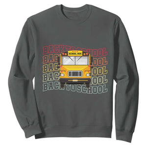 School Bus Driver Life Back to School Teacher Kids Sweatshirt