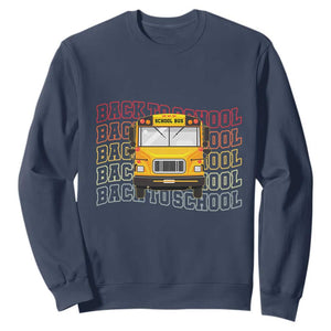 School Bus Driver Life Back to School Teacher Kids Sweatshirt