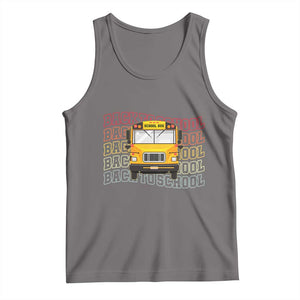 School Bus Driver Life Back to School Teacher Kids Tank Top