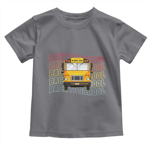 School Bus Driver Life Back to School Teacher Kids Toddler T Shirt