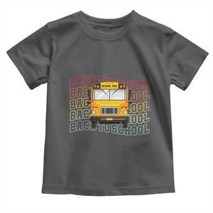 School Bus Driver Life Back to School Teacher Kids Toddler T Shirt