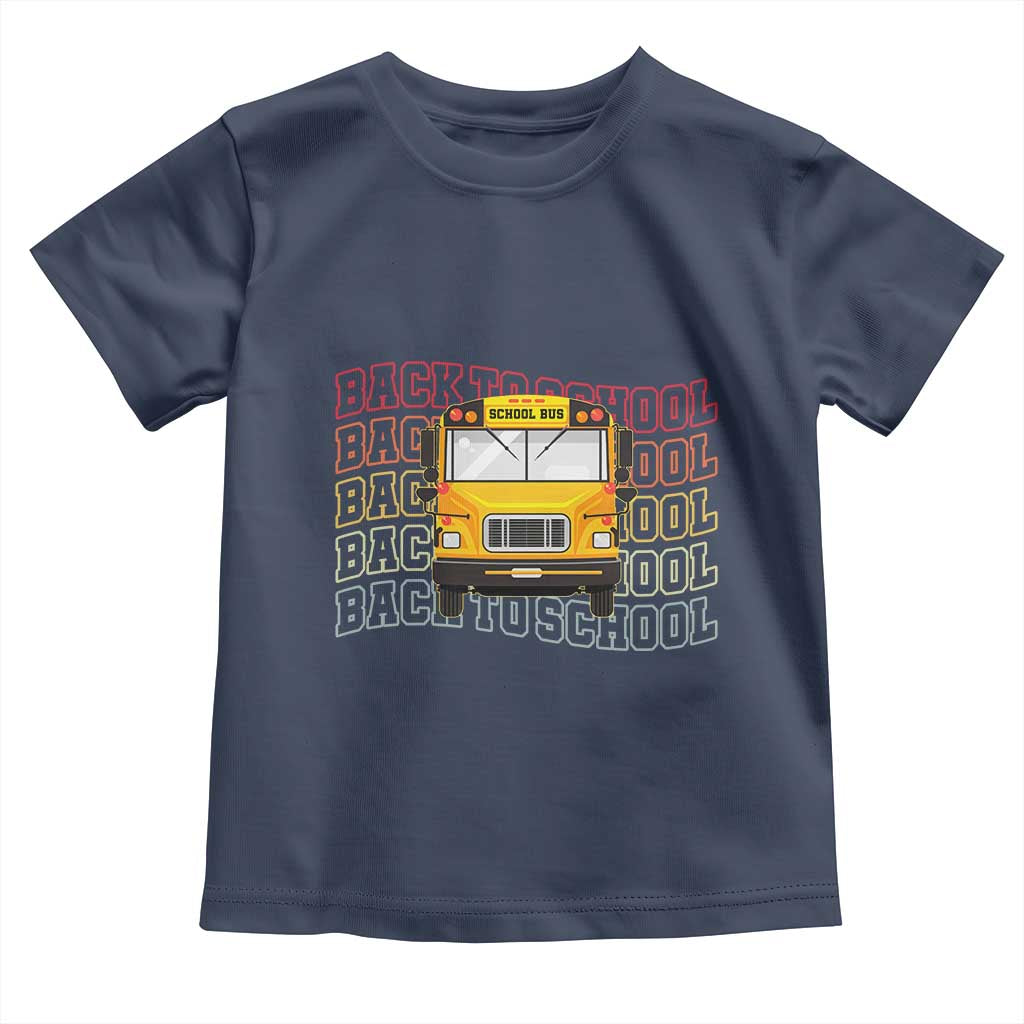 School Bus Driver Life Back to School Teacher Kids Toddler T Shirt