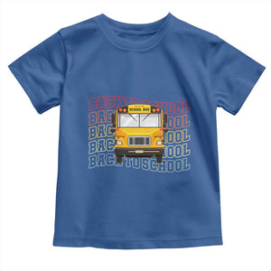 School Bus Driver Life Back to School Teacher Kids Toddler T Shirt