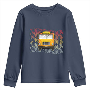 School Bus Driver Life Back to School Teacher Kids Youth Sweatshirt