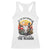 Cow Bull Skull Racerback Tank Top If Problem Vintage Then You Might Be Reason TS14 White Print Your Wear