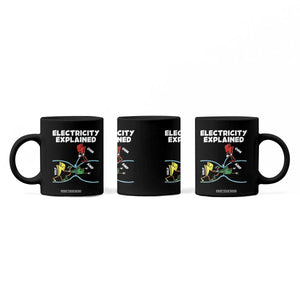 Funny Electricity Coffee Mug Ohm's Law Electricity Explained TS14 Print Your Wear