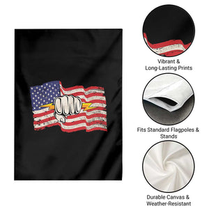 Electrician American Flag Garden Flag Patriotic Electrical Worker TS14 Print Your Wear
