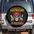 Funny Electrician Skull Spare Tire Cover Electrical Engineer Electricity Lineman TS14 No hole Black Print Your Wear