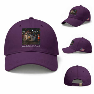 Somebody's Feral Aunt Baseball Cap Funny Neil The Seal Meme