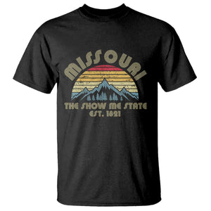 Retro Missouri The Show Me State USA America Souvenir Gift T Shirt