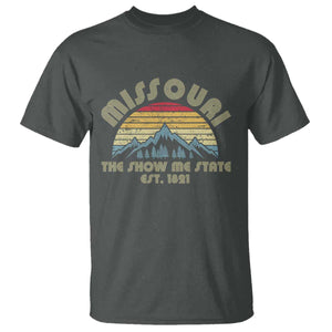 Retro Missouri The Show Me State USA America Souvenir Gift T Shirt