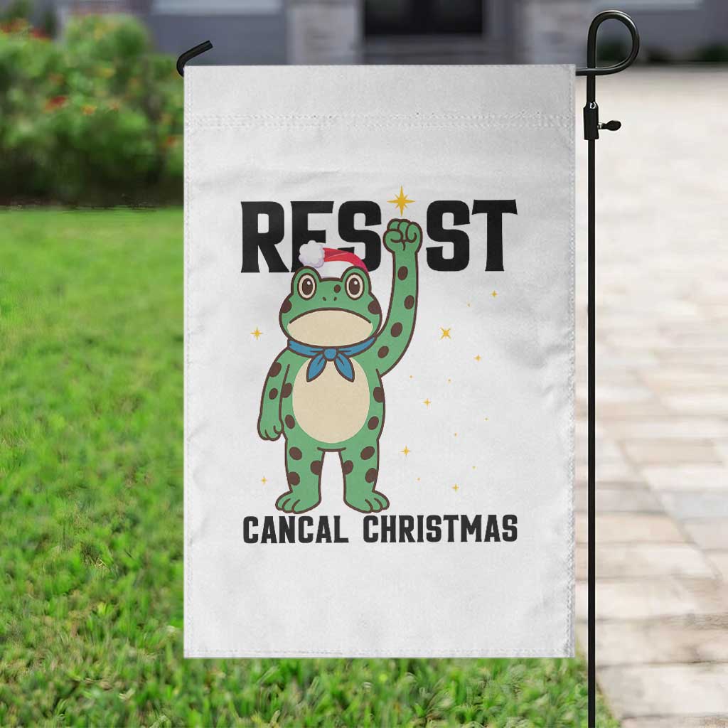 Resist Frog Garden Flag Funny Portland Protest ICE Activist Meme TS14 Print Your Wear