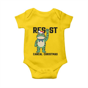 Resist Frog Baby Onesie Funny Portland Protest ICE Activist Meme TS14 Daisy Print Your Wear