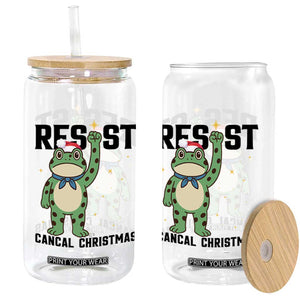 Resist Frog Glass Can Funny Portland Protest ICE Activist Meme TS14 Print Your Wear