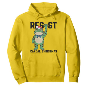 Resist Frog Hoodie Funny Portland Protest ICE Activist Meme TS14 Daisy Print Your Wear