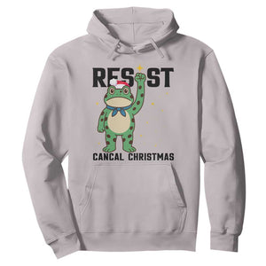 Resist Frog Hoodie Funny Portland Protest ICE Activist Meme TS14 Ice Gray Print Your Wear