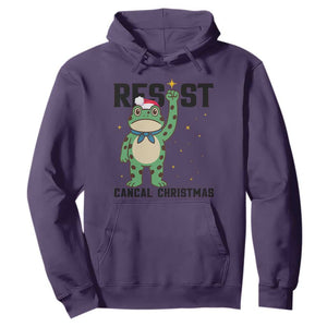 Resist Frog Hoodie Funny Portland Protest ICE Activist Meme TS14 Purple Print Your Wear