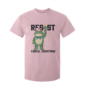 Resist Frog T Shirt For Kid Funny Portland Protest ICE Activist Meme TS14 Light Pink Print Your Wear