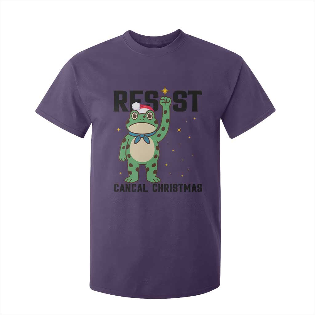 Resist Frog T Shirt For Kid Funny Portland Protest ICE Activist Meme TS14 Purple Print Your Wear