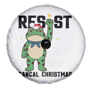 Resist Frog Spare Tire Cover Funny Portland Protest ICE Activist Meme TS14 Print Your Wear