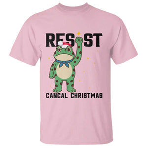 Resist Frog T Shirt Funny Portland Protest ICE Activist Meme TS14 Light Pink Print Your Wear