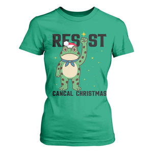 Resist Frog T Shirt For Women Funny Portland Protest ICE Activist Meme TS14 Irish Green Print Your Wear