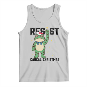 Resist Frog Tank Top Funny Portland Protest ICE Activist Meme TS14 Ash Print Your Wear