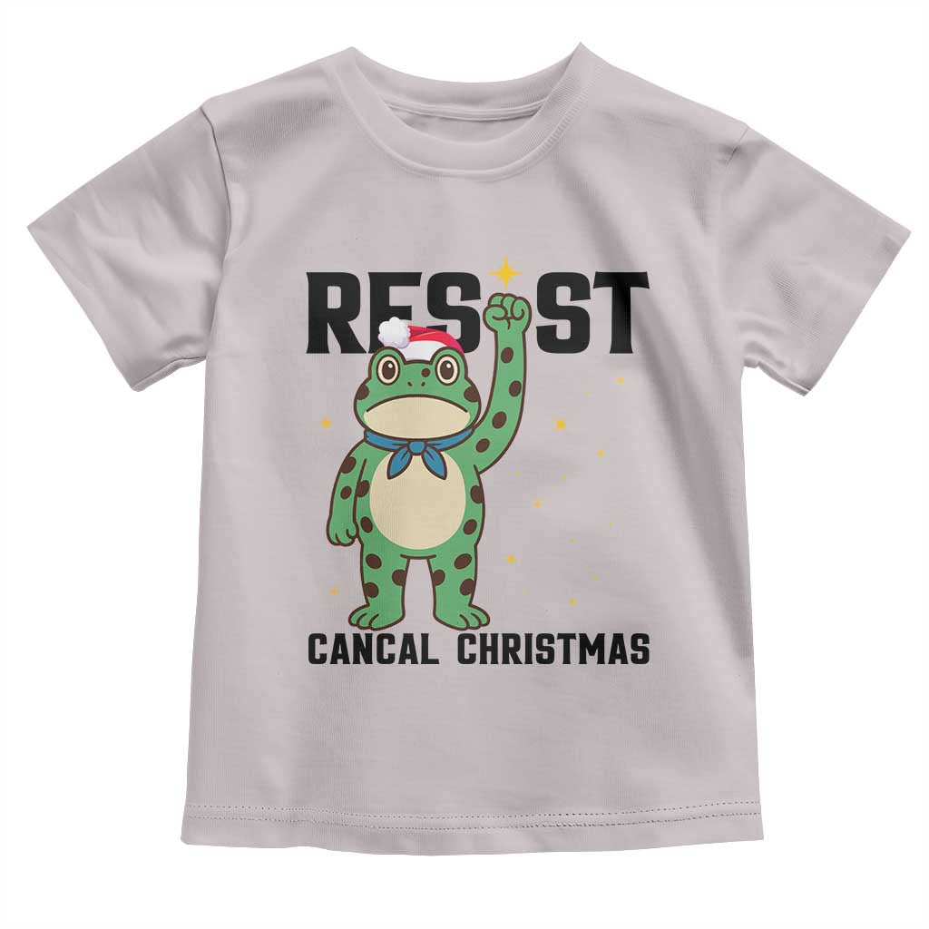 Resist Frog Toddler T Shirt Funny Portland Protest ICE Activist Meme TS14 Ice Gray Print Your Wear