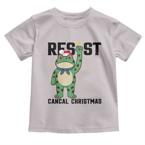 Resist Frog Toddler T Shirt Funny Portland Protest ICE Activist Meme TS14 Ice Gray Print Your Wear