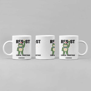Resist Frog Coffee Mug Funny Portland Protest ICE Activist Meme TS14 Print Your Wear