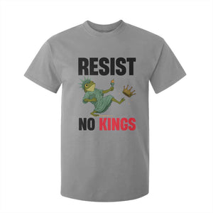 Resist Frog T Shirt For Kid No Kings In America Political 2025 TS14 Sport Gray Print Your Wear