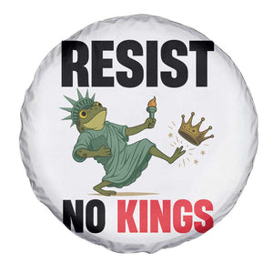 Resist Frog Spare Tire Cover No Kings In America Political 2025 TS14 Print Your Wear