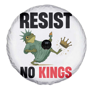 Resist Frog Spare Tire Cover No Kings In America Political 2025 TS14 Print Your Wear