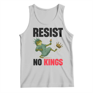 Resist Frog Tank Top No Kings In America Political 2025 TS14 Ash Print Your Wear