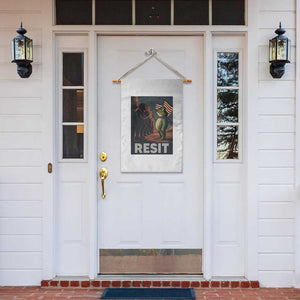 Resist Frog Garden Flag Portland Frog Activist America Political 2025 TS14 Print Your Wear