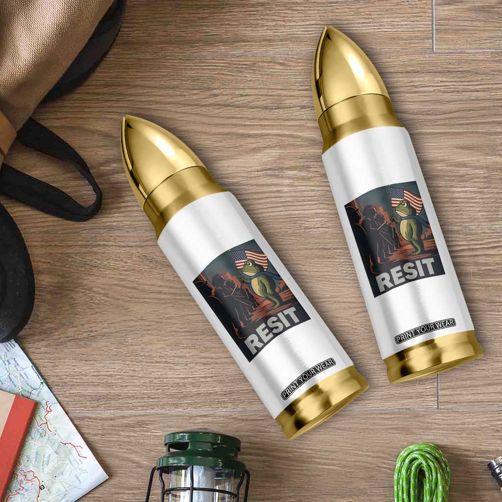 Resist Frog Bullet Tumbler Portland Frog Activist America Political 2025 TS14 Print Your Wear
