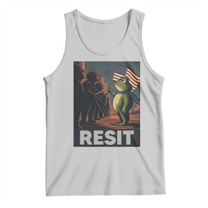 Resist Frog Tank Top Portland Frog Activist America Political 2025 TS14 Ash Print Your Wear