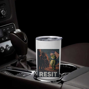 Resist Frog Tumbler Cup Portland Frog Activist America Political 2025 TS14 Print Your Wear