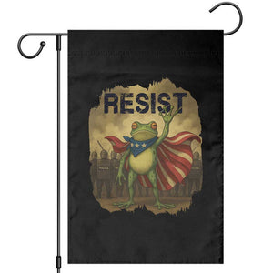 Resist Frog Christian Christmas Garden Flag Funny Polittical 2025 Meme TS14 Black Print Your Wear