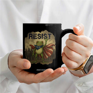 Resist Frog Christian Christmas Coffee Mug Funny Polittical 2025 Meme TS14 Print Your Wear