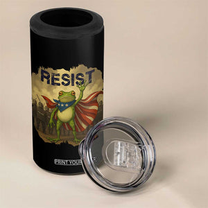 Resist Frog Christian Christmas 4 in 1 Can Cooler Tumbler Funny Polittical 2025 Meme TS14 Print Your Wear