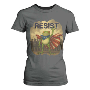 Resist Frog Christian Christmas T Shirt For Women Funny Polittical 2025 Meme TS14 Dark Heather Print Your Wear