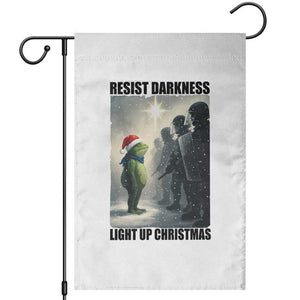 Frogs Resist Christmas Garden Flag Funny Portland Protest ICE Activist Meme TS14 White Print Your Wear