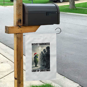 Frogs Resist Christmas Garden Flag Funny Portland Protest ICE Activist Meme TS14 Print Your Wear